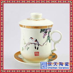 匠心獨運 廠家批發(fā)陶瓷茶杯，高溫燒制禮品與工藝品陶瓷的完美融合